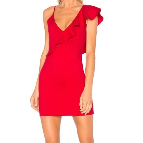 Amanda Uprichard Dresses & Skirts - AMANDA UPRICHARD Ruffle Dress